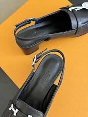 Hermes Infinie 50 Pump Black - 6