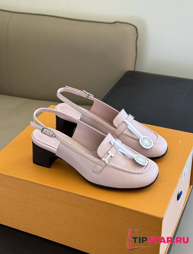 Hermes Infinie 50 Pump Pink - 1