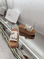 Woody Wedge Espadrille White - 6