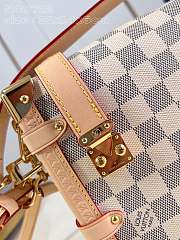 LV Side Trunk MM Damier Vernis Celeste Blue N40712 21x14x6cm - 2