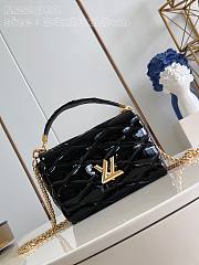 LV Go-14 MM Black Patent 23x16x10cm - 1