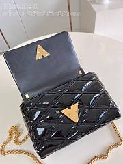 LV Go-14 MM Black Patent 23x16x10cm - 6