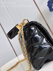 LV Go-14 MM Black Patent 23x16x10cm - 5