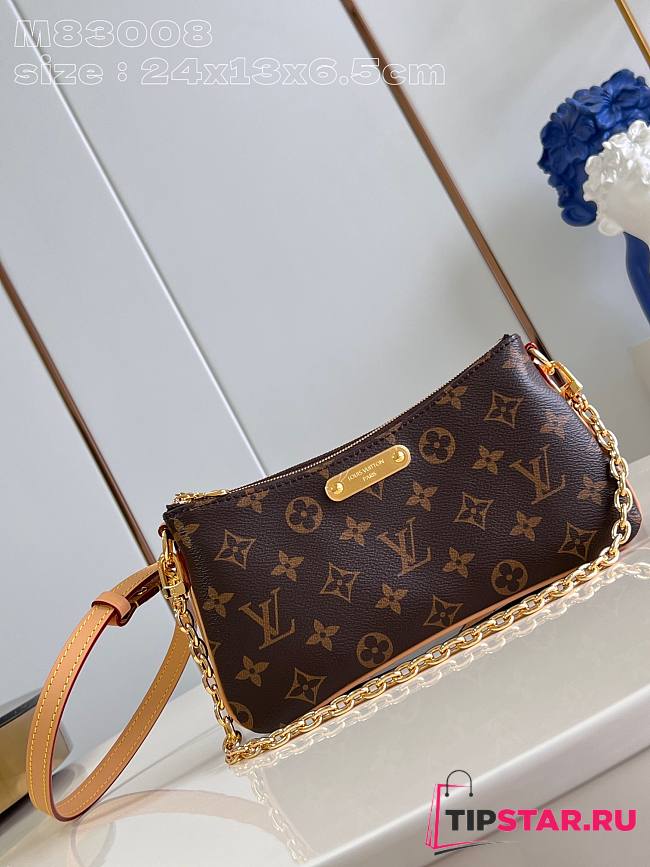 LV Liv Pochette Monogram Canvas M83008 24x13.5x6.5cm - 1