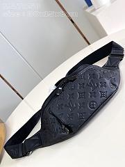 LV Rush Bumbag Black Monogram Shadow M47058 30x15x8cm - 1