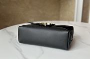 Celine Medium Celine Victoire Bag In Supple Calfskin Black 25x15x8cm - 4