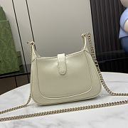 Gucci Jackie Notte Mini Bag White Patent 19.5x18x3.5cm - 4