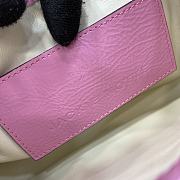 Gucci Jackie Notte Mini Bag Pink Patent 19.5x18x3.5cm - 2