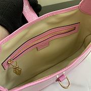 Gucci Jackie Small Shoulder Bag Pink Patent 27.5x19x4cm - 5