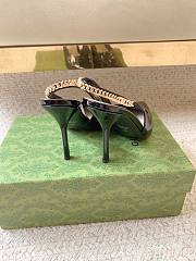 Gucci Signoria Slingback Pump Black Patent 10.5cm - 5