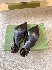 Gucci Signoria Slingback Pump Black Patent 10.5cm - 3