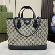 Gucci Ophidia Small Tote Bag Beige And Ebony 31x25x13cm - 1