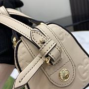 Gucci GG Super Mini Top Handle Bag Light Beige 16x11x9cm - 2