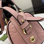 Gucci GG Super Mini Top Handle Bag Pink 16x11x9cm - 4