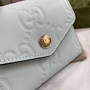 Gucci GG Card Case Light Green 11x7.5cm - 5