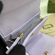 Gucci GG Card Case Light Purple 11x7.5cm - 4