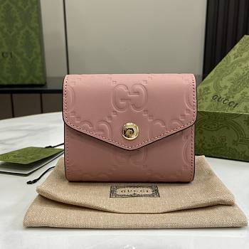 Gucci GG Card Case Pink 11x7.5cm