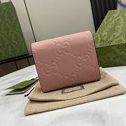 Gucci GG Card Case Pink 11x7.5cm - 6