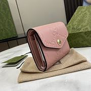 Gucci GG Card Case Pink 11x7.5cm - 3