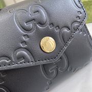 Gucci GG Card Case Black 11x7.5cm - 3