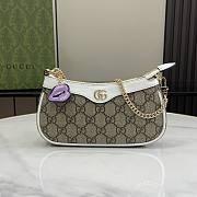 Gucci Mini Borsa A Spalla GG Con Ciondolo 19x10x3cm - 1