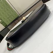 Gucci Moon Side Mini Shoulder Bag Black 24x12x5cm - 4