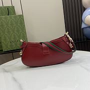 Gucci Moon Side Mini Shoulder Bag Red 24x12x5cm - 6