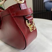 Gucci Moon Side Mini Shoulder Bag Red 24x12x5cm - 4