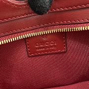 Gucci Moon Side Mini Shoulder Bag Red 24x12x5cm - 3