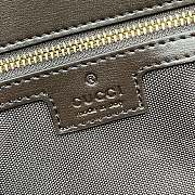 Gucci Luce Medium Shoulder Bag Beige And Ebony GG 36x14x8cm - 4