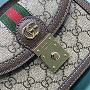 Gucci Ophidia GG Mini Shoulder Bag Beige and Ebony GG 17.5x13x6cm - 5