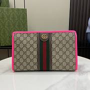 Gucci Pochette Ophidia GG Pink 28.5x18x9cm - 1