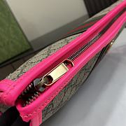 Gucci Pochette Ophidia GG Pink 28.5x18x9cm - 6