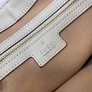 Gucci Padlock GG Medium Shoulder Bag Beige And White GG 32.5x24x5.5cm - 6