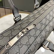 Gucci Ophidia Medium GG Briefcase Dark Grey And Black GG 36.5x29x7.5cm - 3