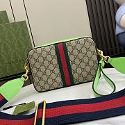 Gucci Ophidia GG Small Crossbody Bag Green 23.5x16x4.5cm - 2