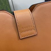 Gucci Mini Bucket Shoulder Bag Brown 18.5x20.5x12.5cm - 2