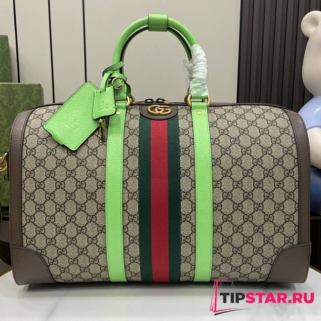 Gucci Gucci Savoy Medium Duffle Bag Green 44x28.5x24.5cm - 1