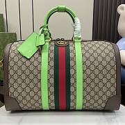 Gucci Gucci Savoy Medium Duffle Bag Green 44x28.5x24.5cm - 1