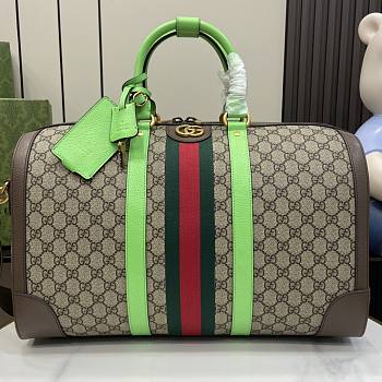 Gucci Gucci Savoy Medium Duffle Bag Green 44x28.5x24.5cm