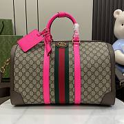 Gucci Gucci Savoy Medium Duffle Bag Pink 44x28.5x24.5cm - 1