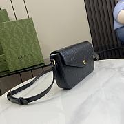 Gucci GG Super Mini Shoulder Bag Black GG 21x13.5x3cm - 4