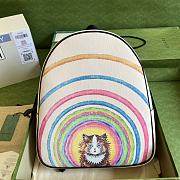 Gucci Children's Backpack Cat Print 32x37x10cm - 4