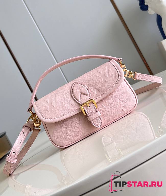 LV Nano Diane Opale Pink M83566 19x10.5x6cm - 1