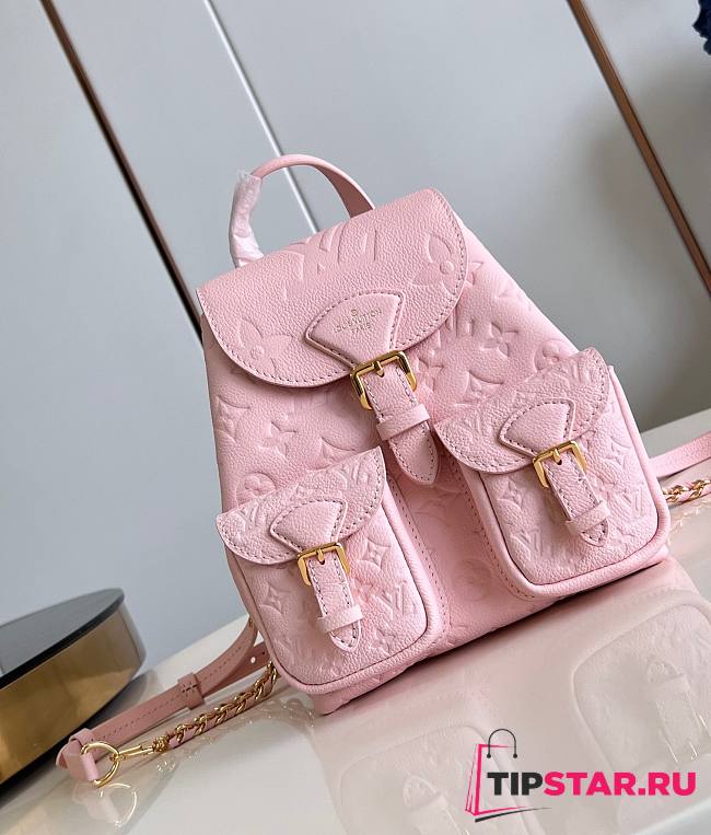 LV Backup Light Pink M47074 20x22x14cm - 1