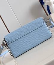 LV Twist West Pochette Light Blue M83478 19x10.5x6.5cm - 2