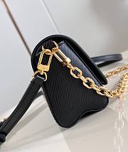 LV Twist West Pochette Light Black M83077 19x10.5x6.5cm - 5