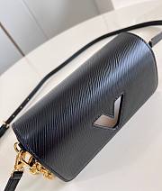 LV Twist West Pochette Light Black M83077 19x10.5x6.5cm - 4