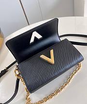 LV Twist West Pochette Light Black M83077 19x10.5x6.5cm - 2