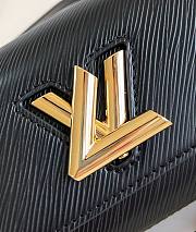 LV Twist West Pochette Light Black M83077 19x10.5x6.5cm - 3